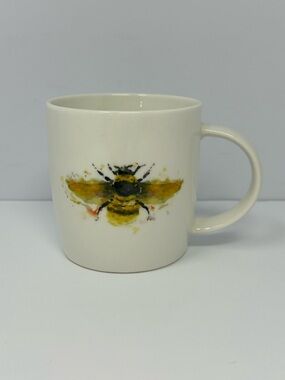 Orly Maison Coffee Cup Mug Honey Bee Art Pattern U9
